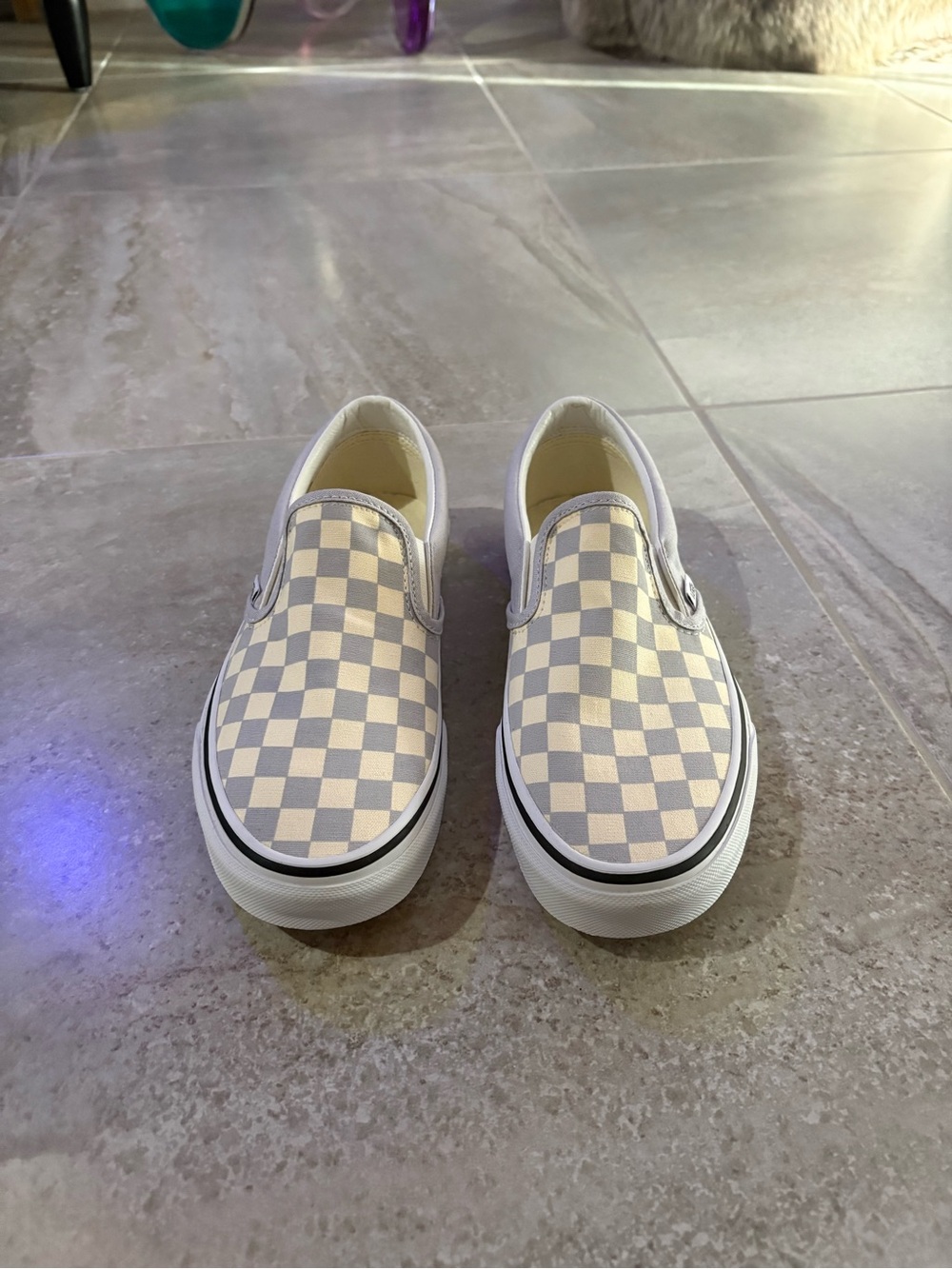 Vans Classic Slip-on Checkerboard Shoes